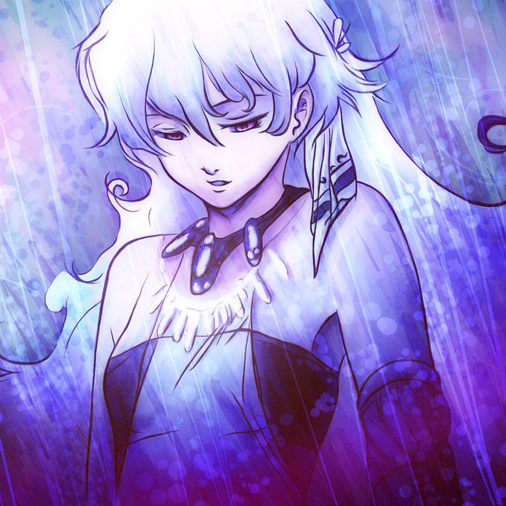 Грустная девушка из аниме Тэнгэн Топпа Гуррен-Лаганн