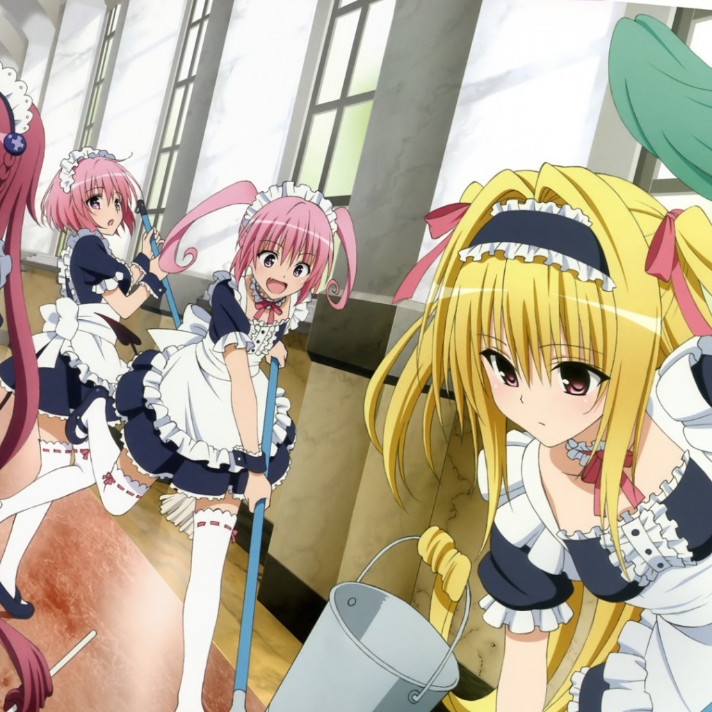 Школьные подруги в аниме Любовь и прочие неприятности