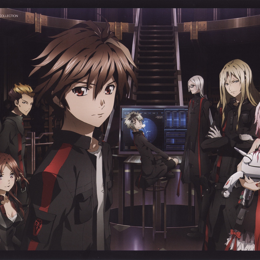 Тайный штаб в аниме Корона грешника