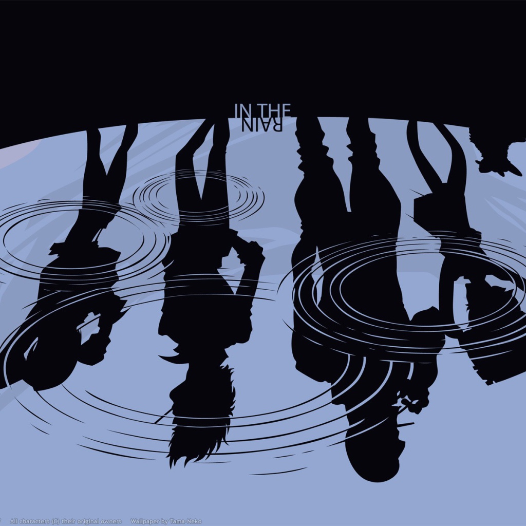 Тени в луже, аниме Ковбой Бибоп