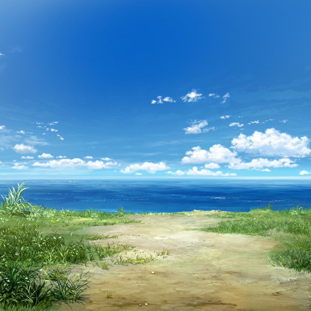 Море в аниме Натюрморт в серых тонах