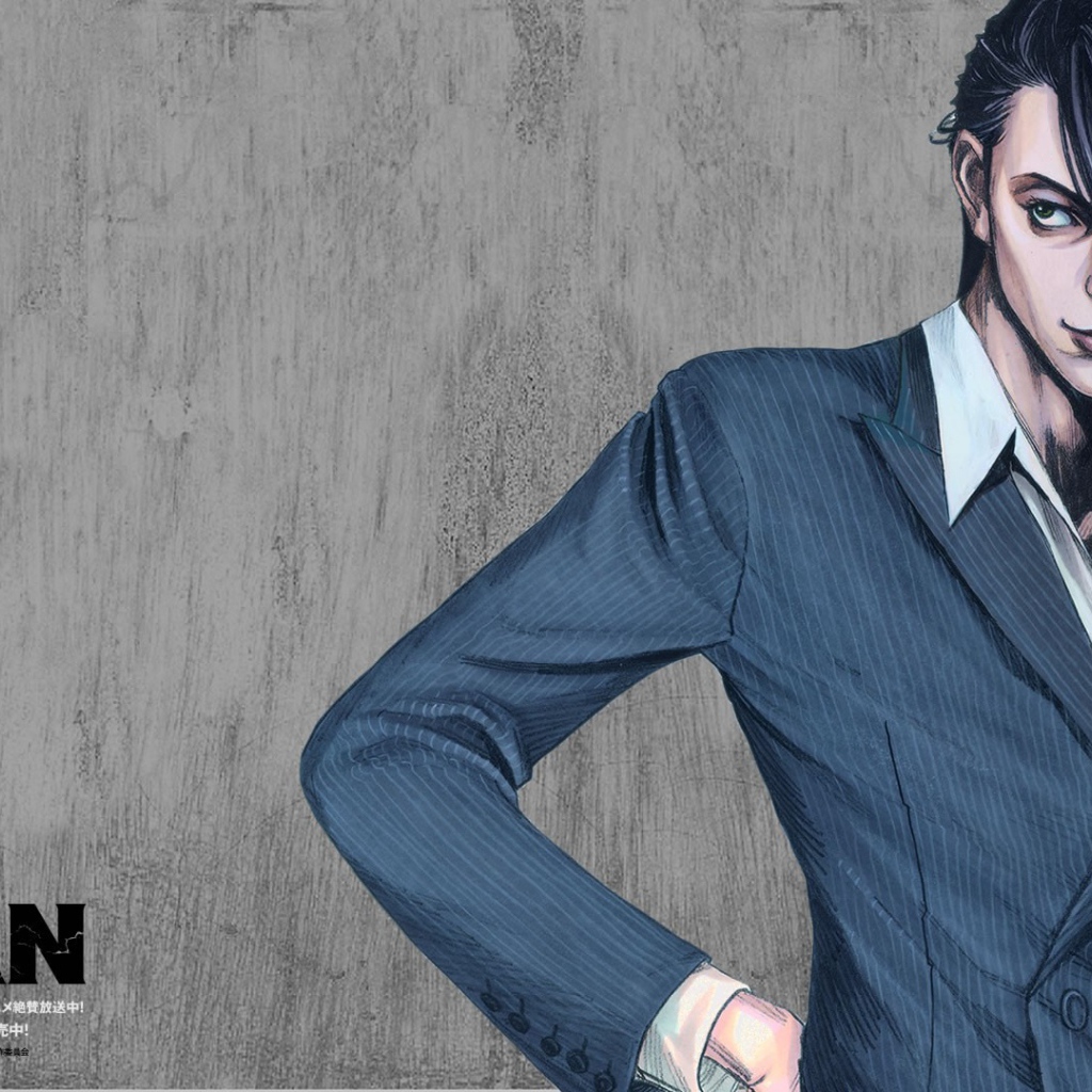 Стильный герой манги Зетман