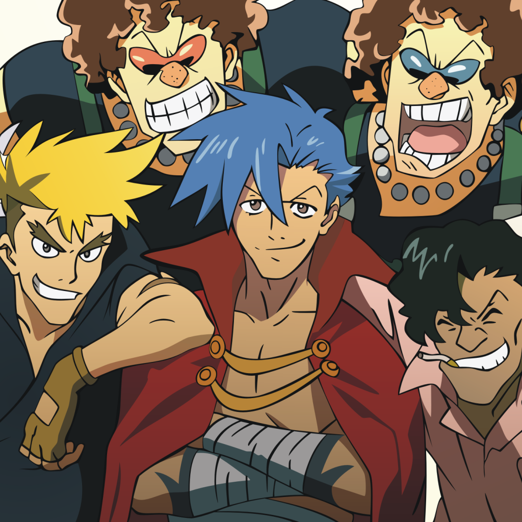 Персонажи аниме Тэнгэн Топпа Гуррен-Лаганн