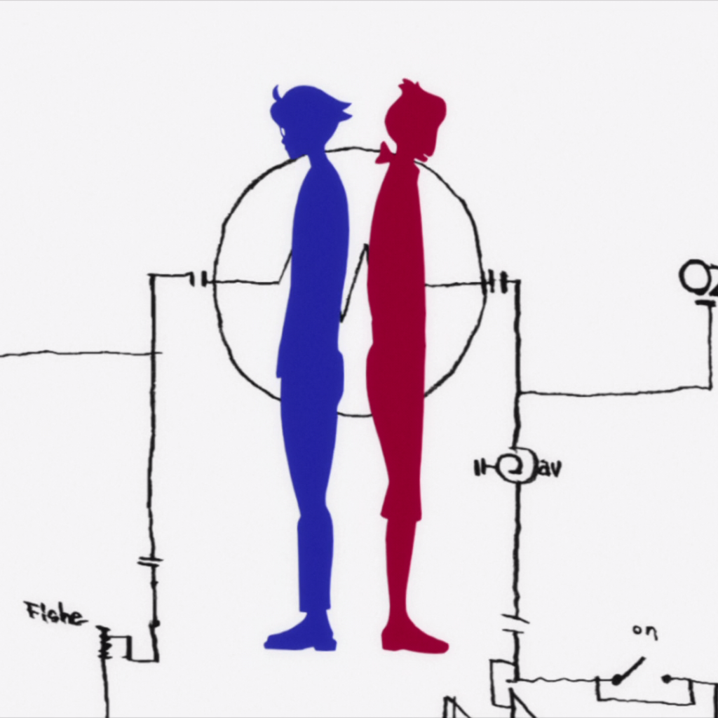 Притяжение противоположностей в аниме The Tatami Galaxy