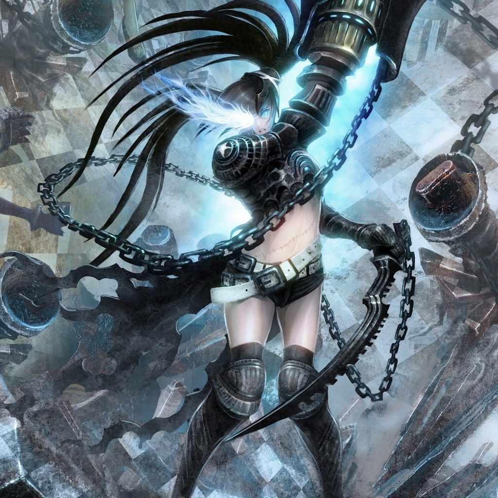 Сражение в аниме Стрелок с Черной скалы