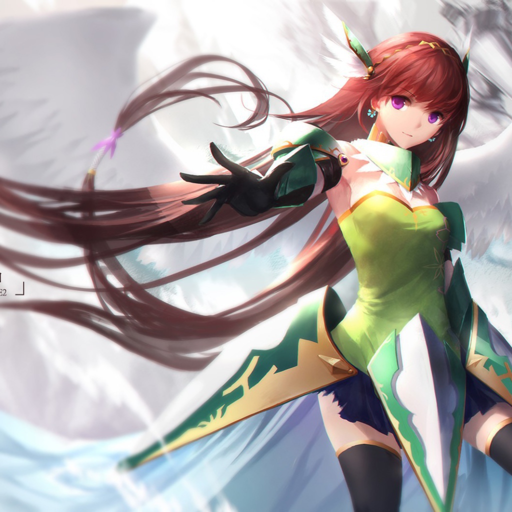 Девушка от художника аниме swd3e2