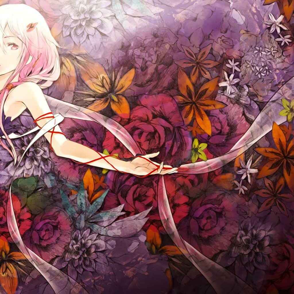 Девушка в цветах, аниме Корона греха