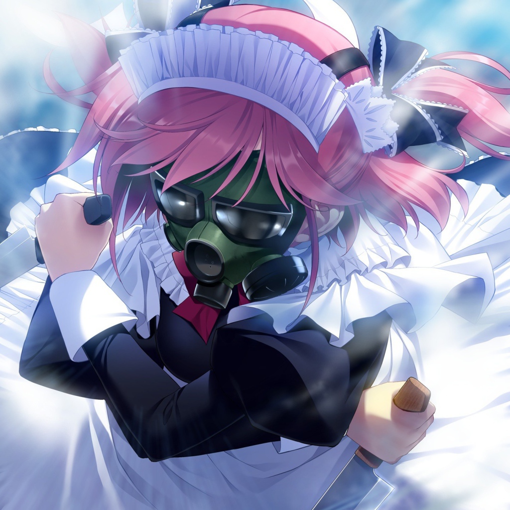 Девушка в маске, аниме Grisaia no Kajitsu