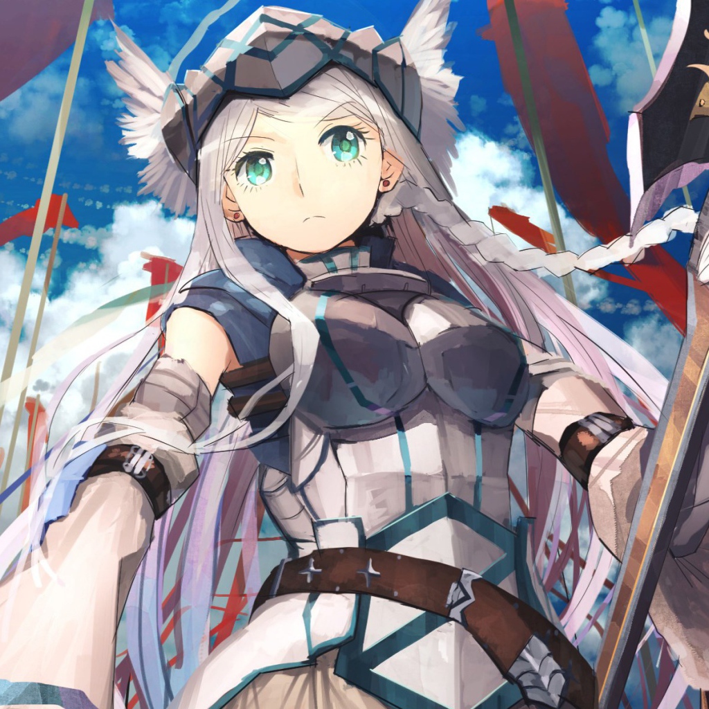 Девушка воин из аниме Лог Горизонт