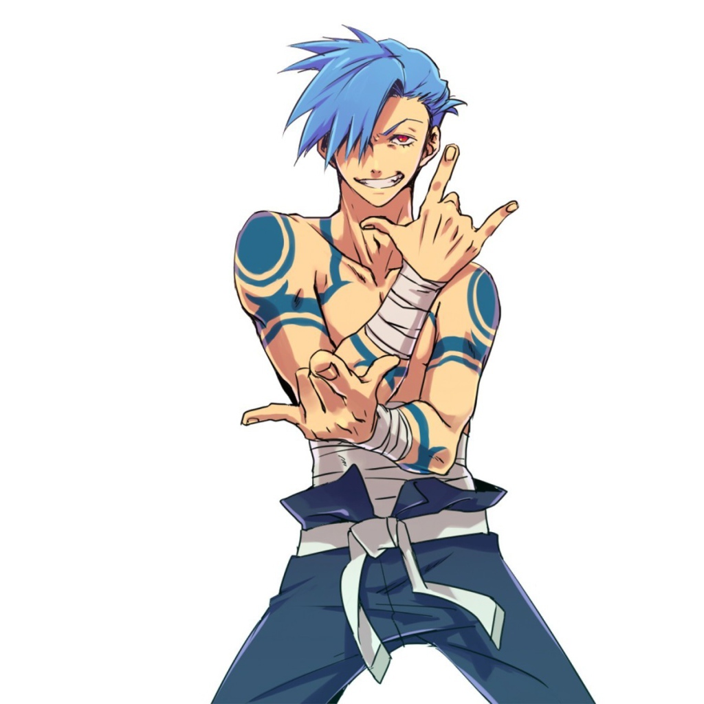 Парень из аниме Гуррен-Лаганн