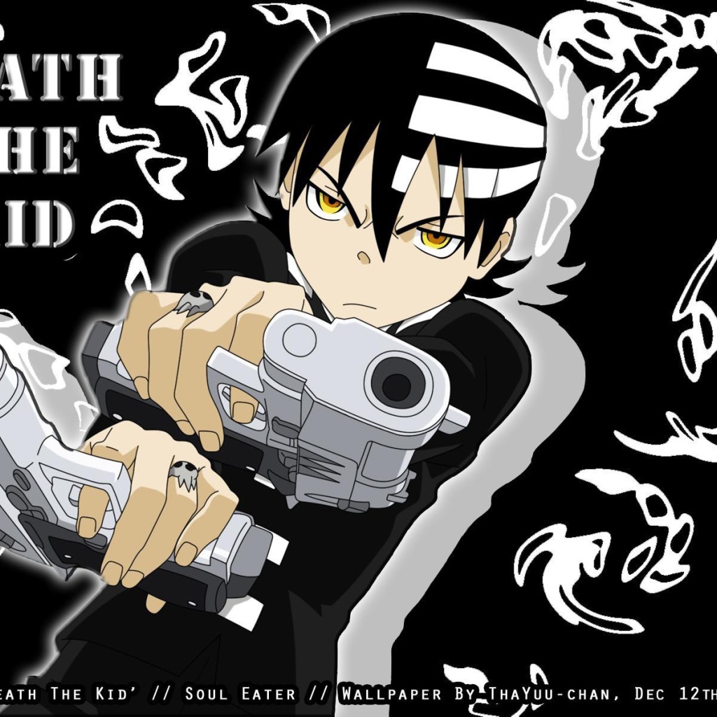 Герой аниме Death The Kid