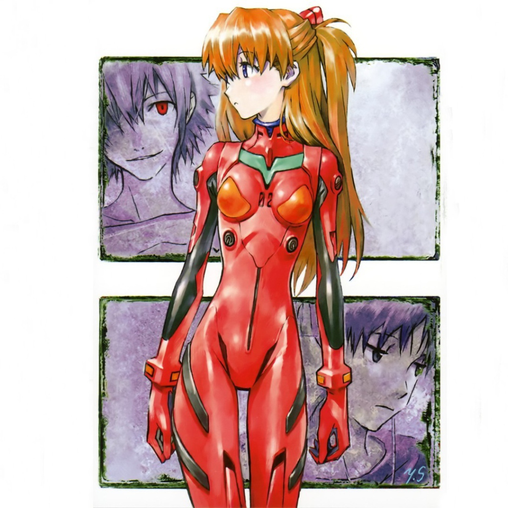 Главный герой аниме Neon Genesis Evangelion