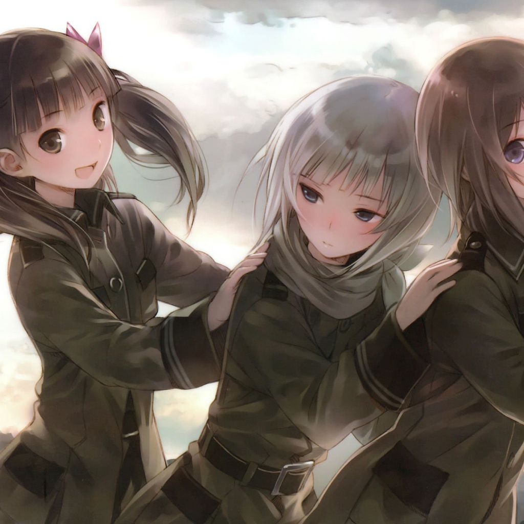 Подружки в аниме Звуки небес