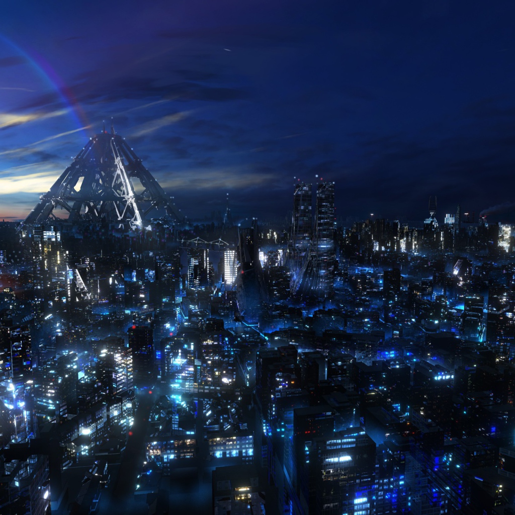 Токио в аниме Guilty Crown