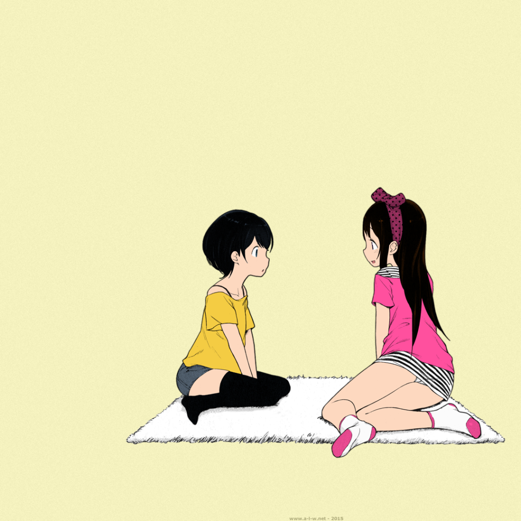 Две девушки из аниме Henreader