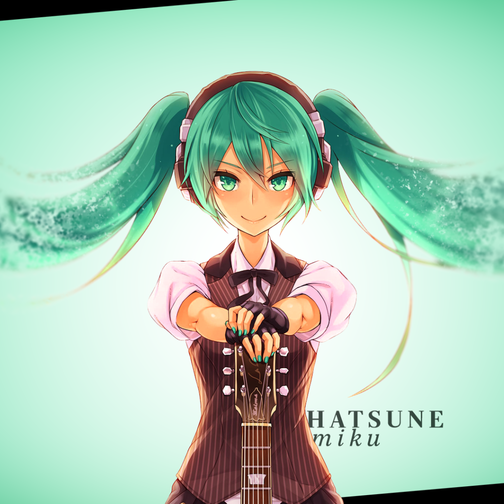 Японский вокалоид Хацунэ Мику