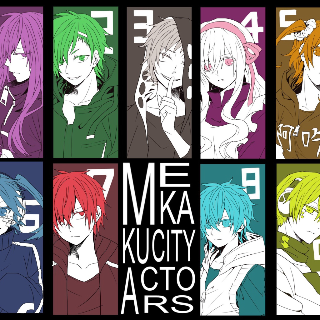 Вокалоиды из Kagerou Project, аниме