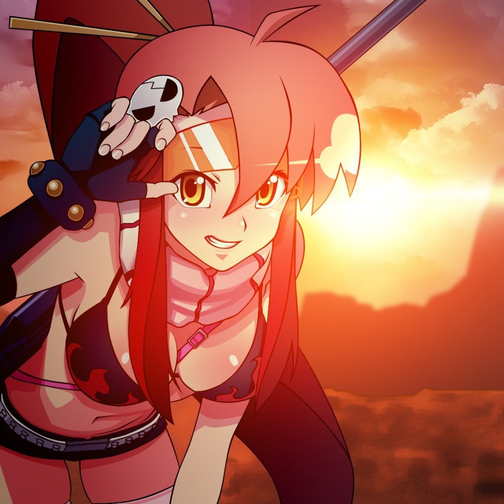 Девушка воин из аниме Тэнгэн Топпа Гуррен-Лаганн