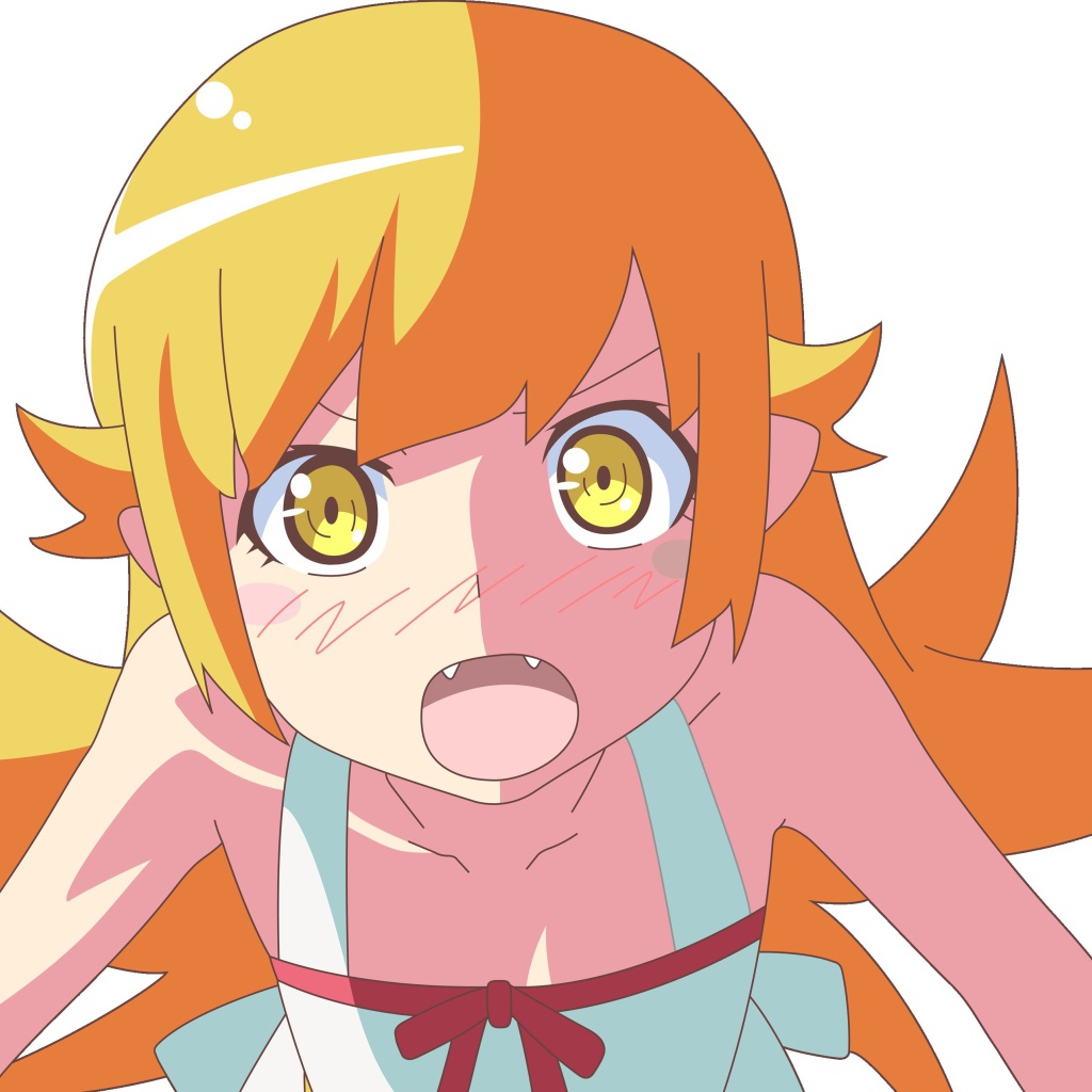 Злая девушка аниме Ошино Шинобу