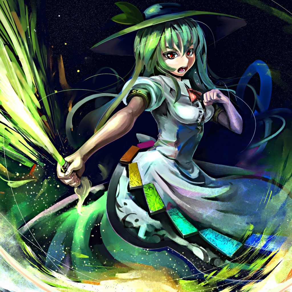 Ведьма в аниме Touhou Project