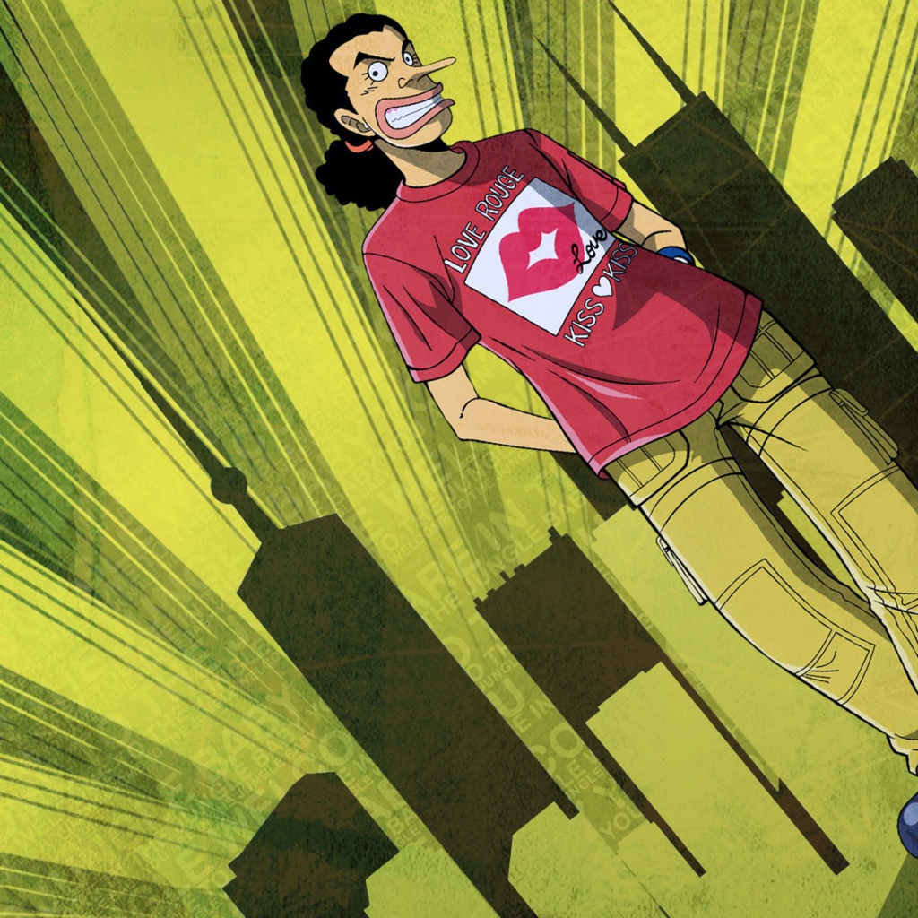 Юсуп из аниме Большой куш