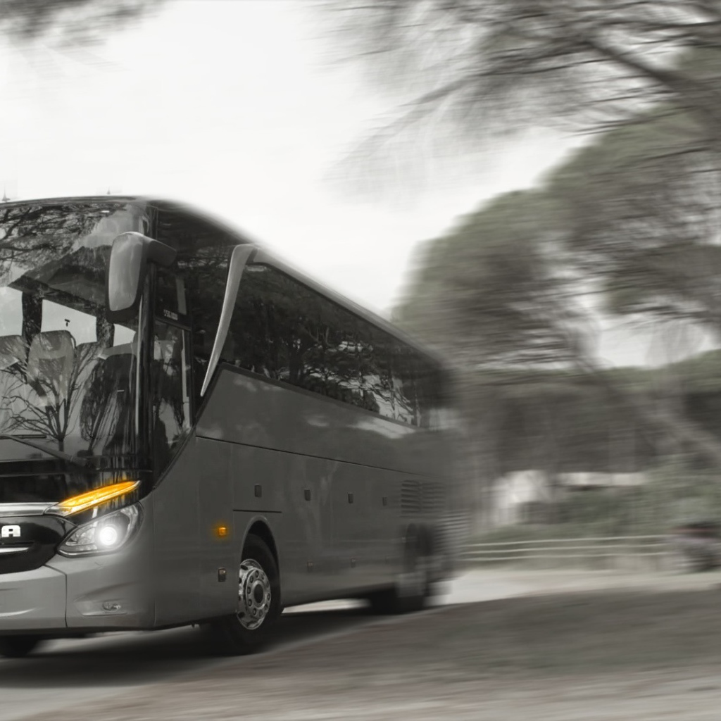 Большой автобус Сетра