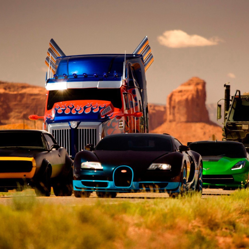 Автомобили из фильма Трансформеры