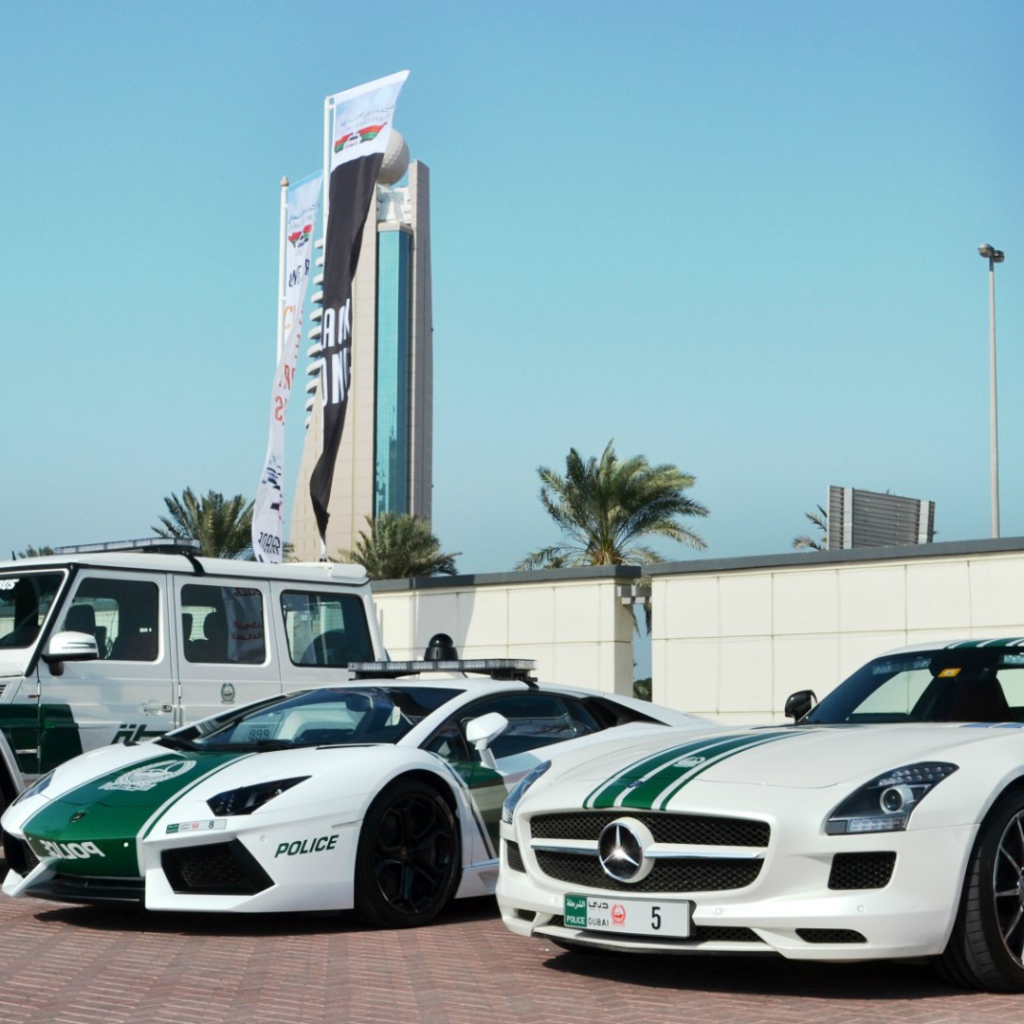 Автомобили полиции Дубая