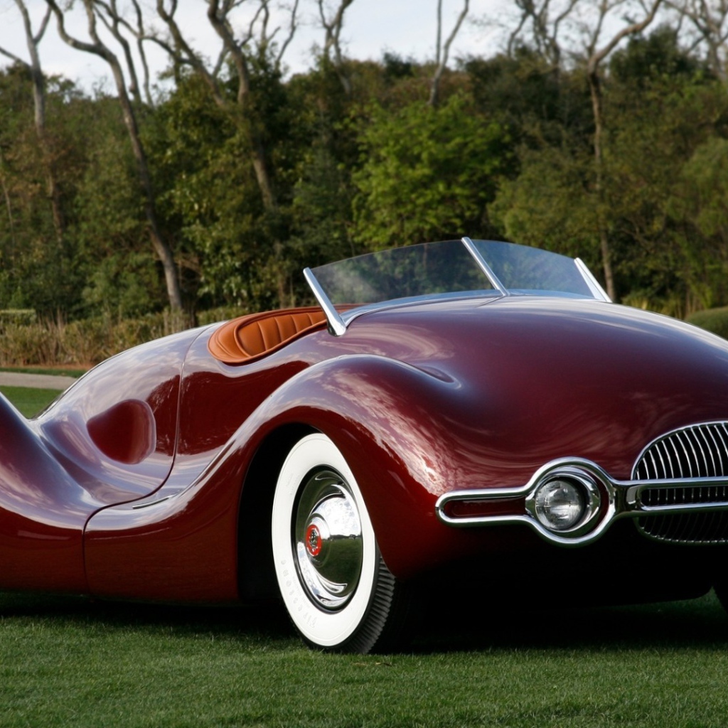 Фантастический дизайн ретро автомобиля