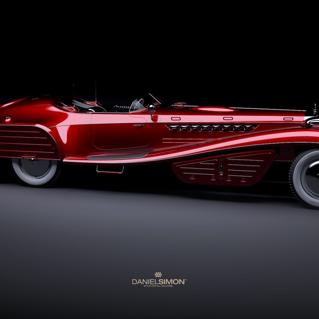 Супер мощный автомобиль из комиксов