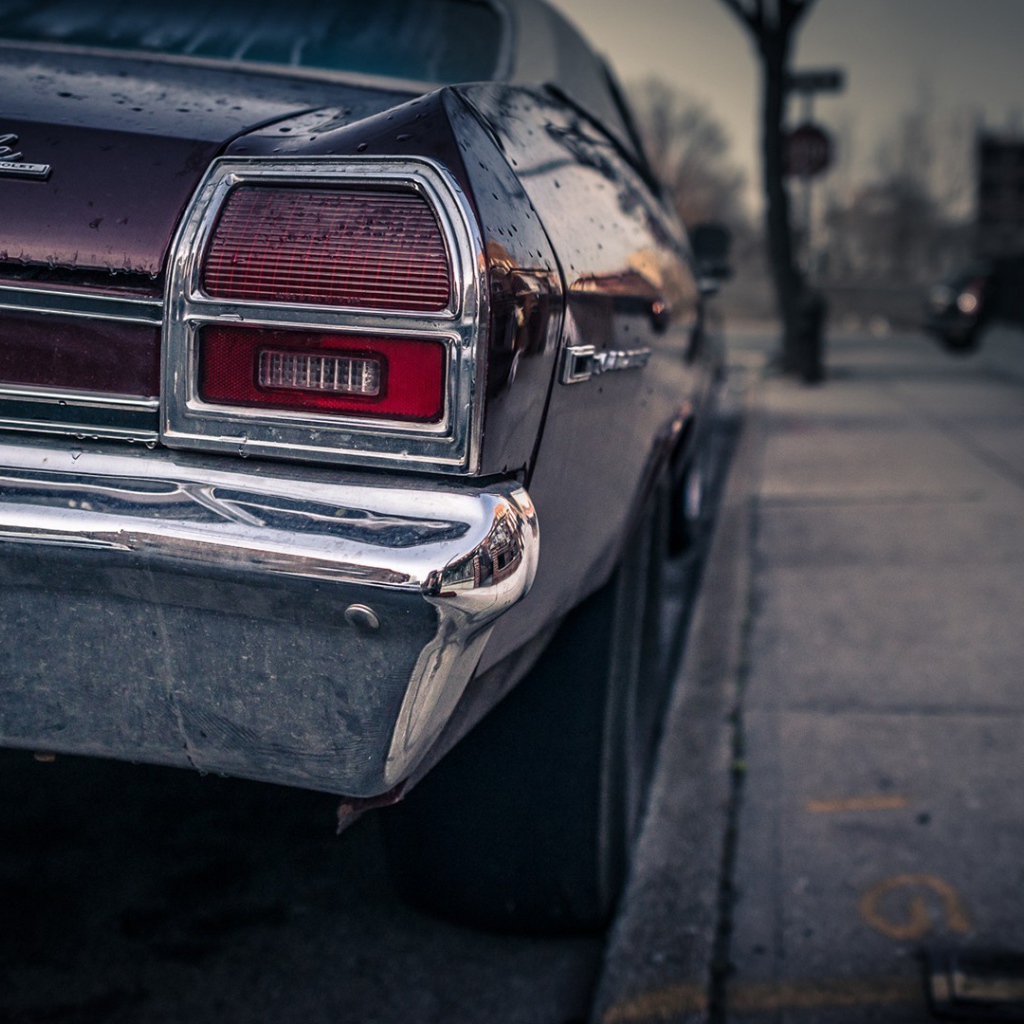 Задние огни старого Chevelle SS
