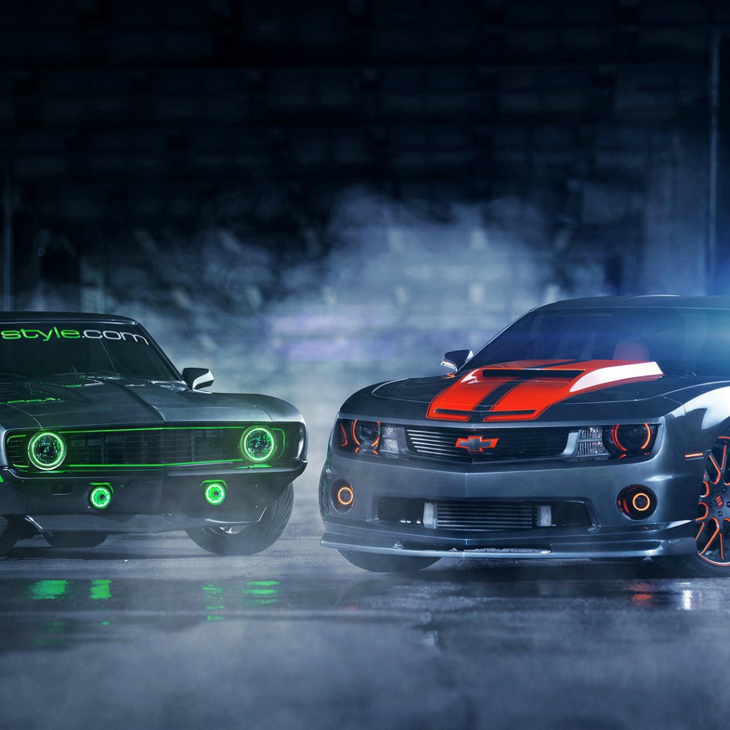 Дед и внук Chevrolet Camaro