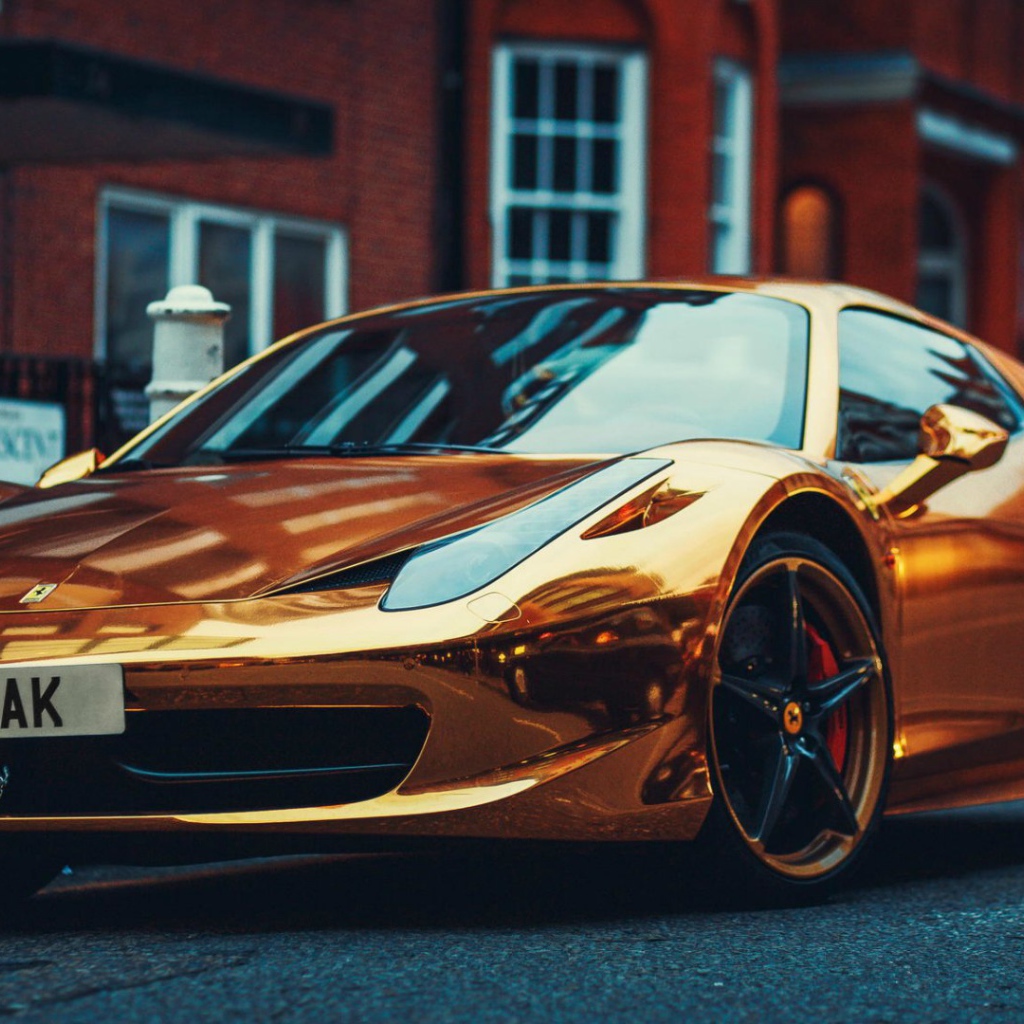 Итальянский автомобиль Ferrari 458