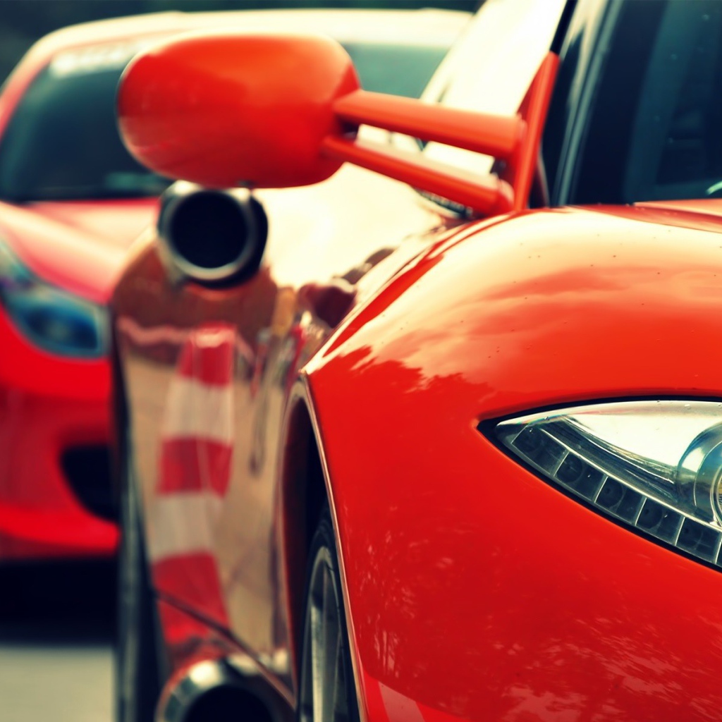 Красные Феррари Spyker