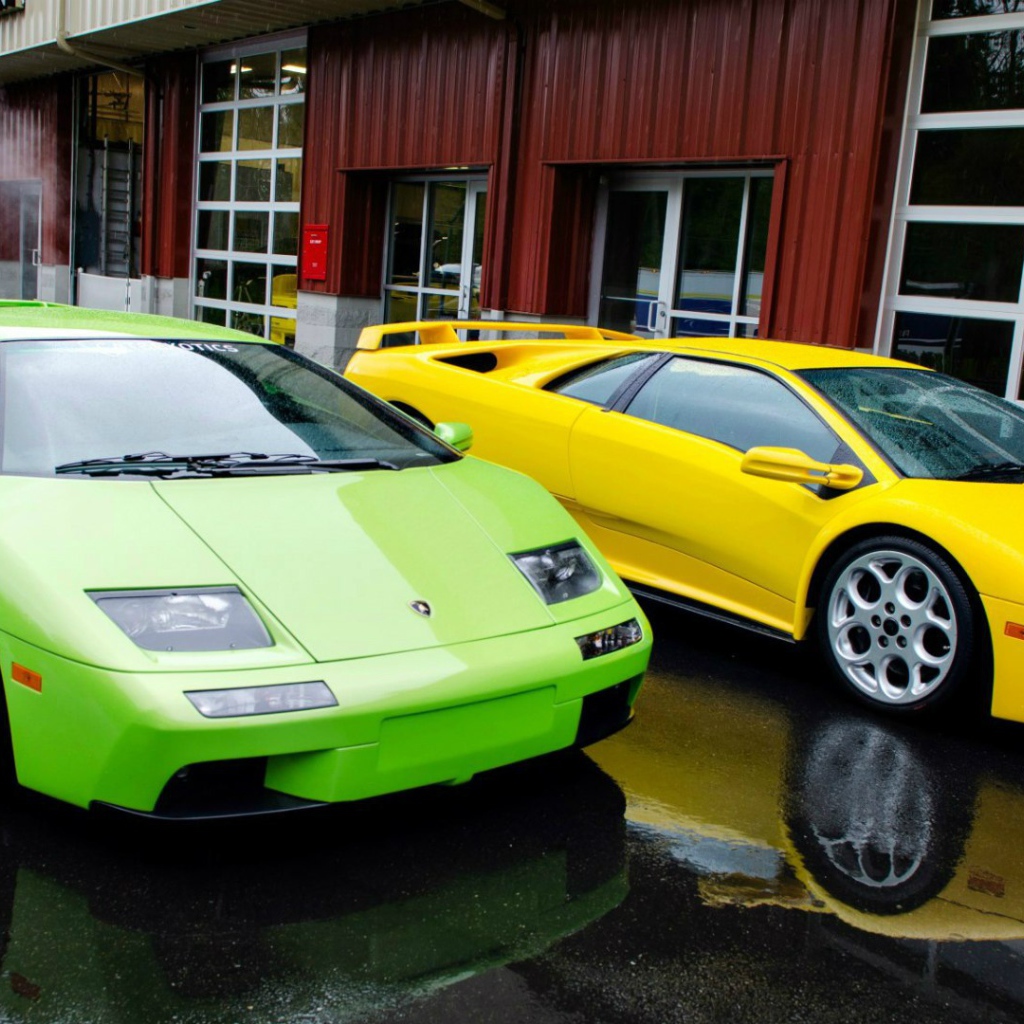 Яркие Lamborghini Diablo