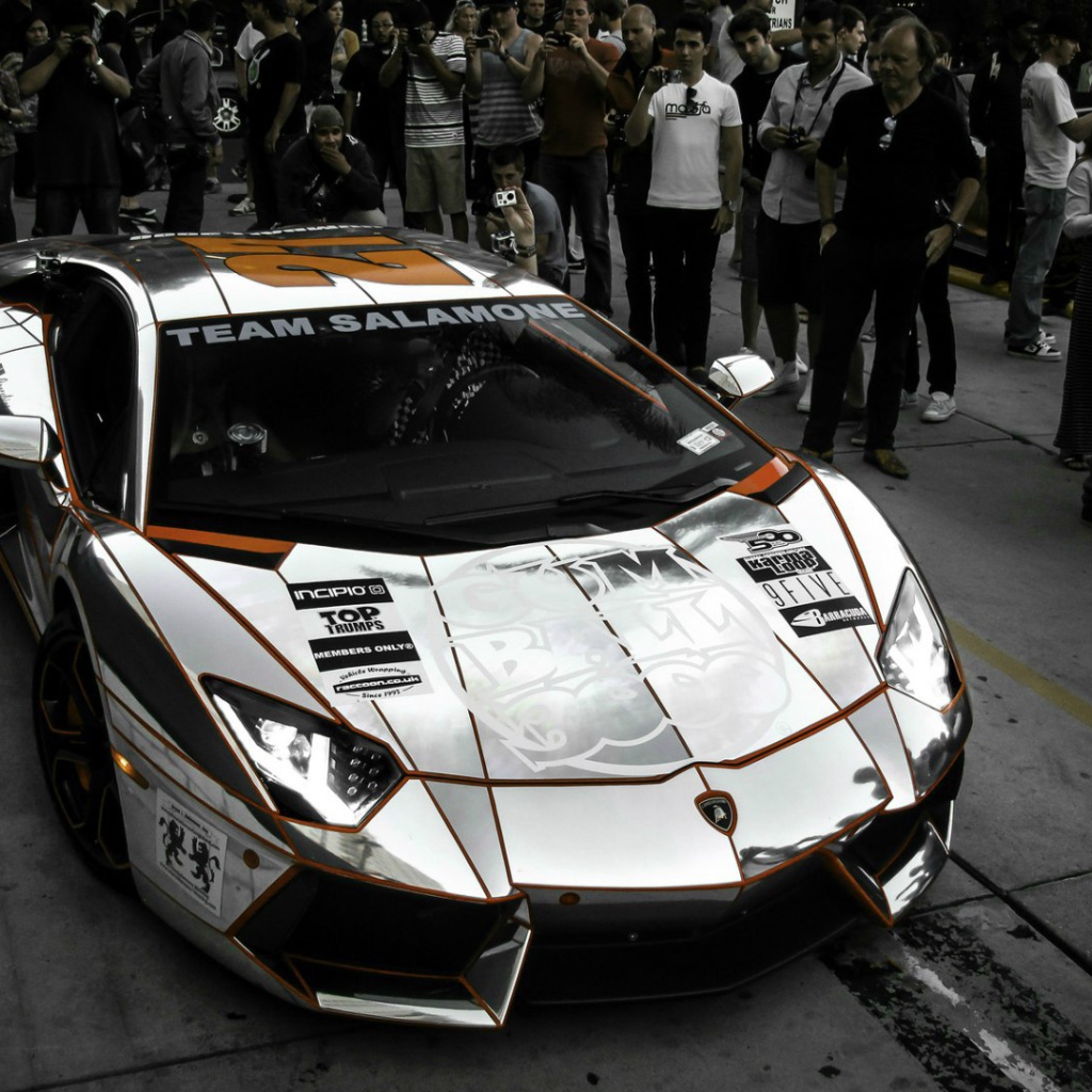 Гоночный Lamborghini Aventador LP 700-4