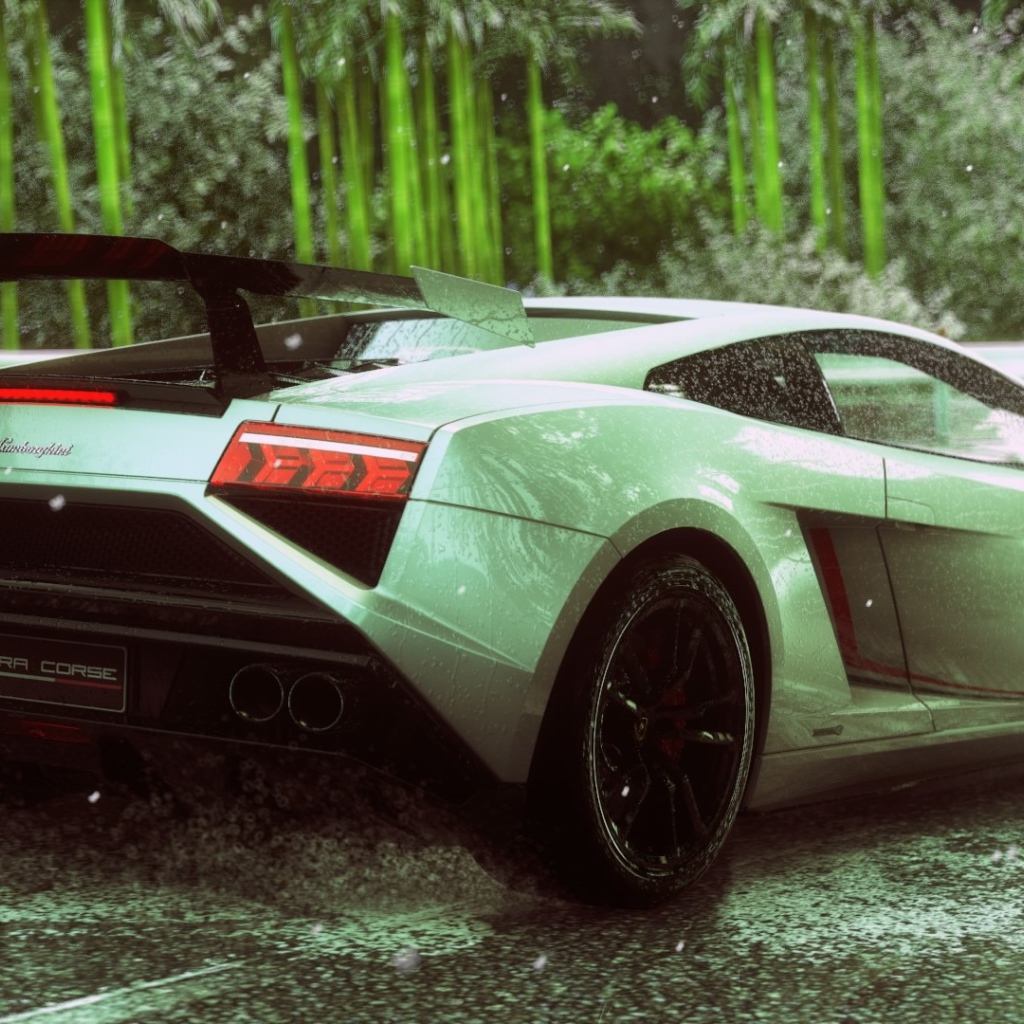 Нежно зеленый цвет Ламборгини