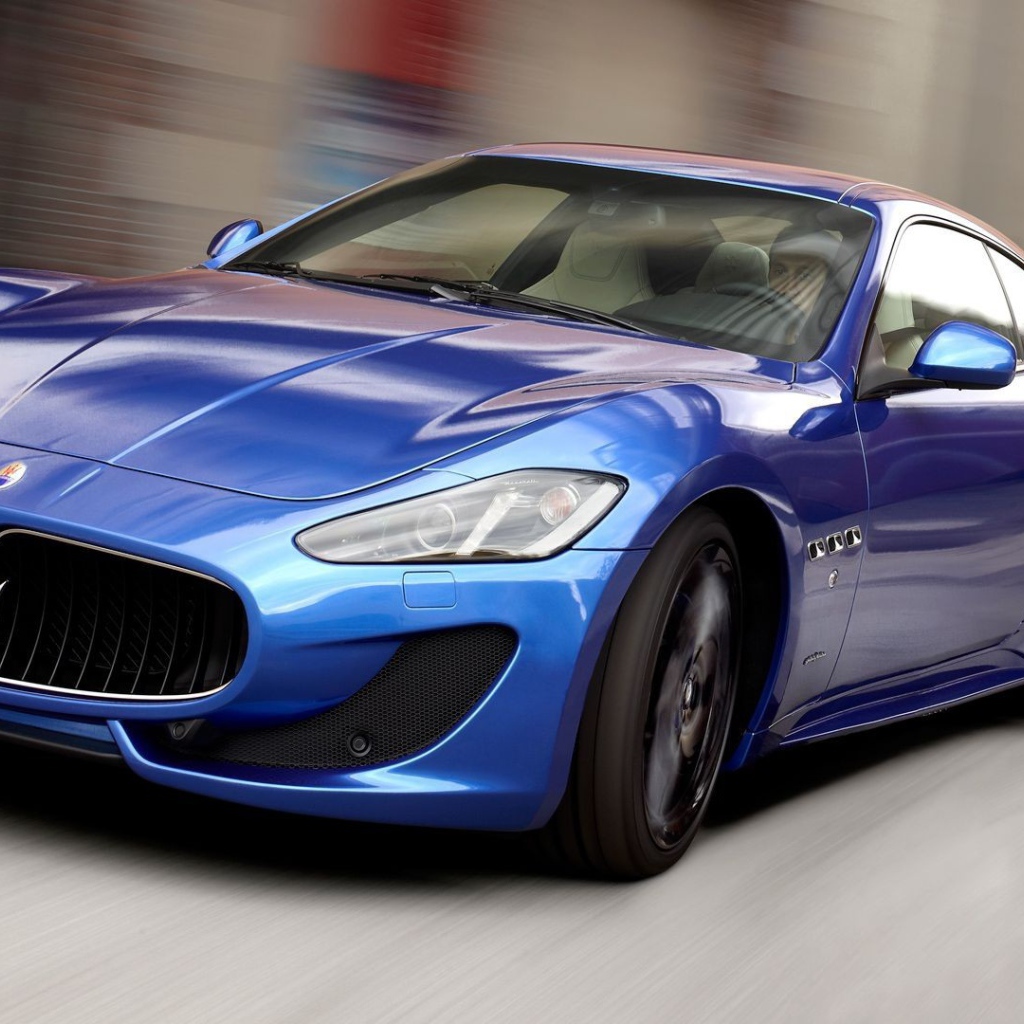 Fast car Maserati