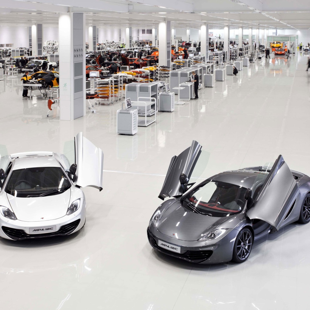 Factory car McLaren