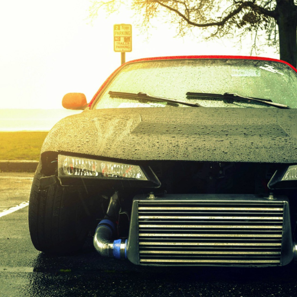 Черный Nissan Silvia S14