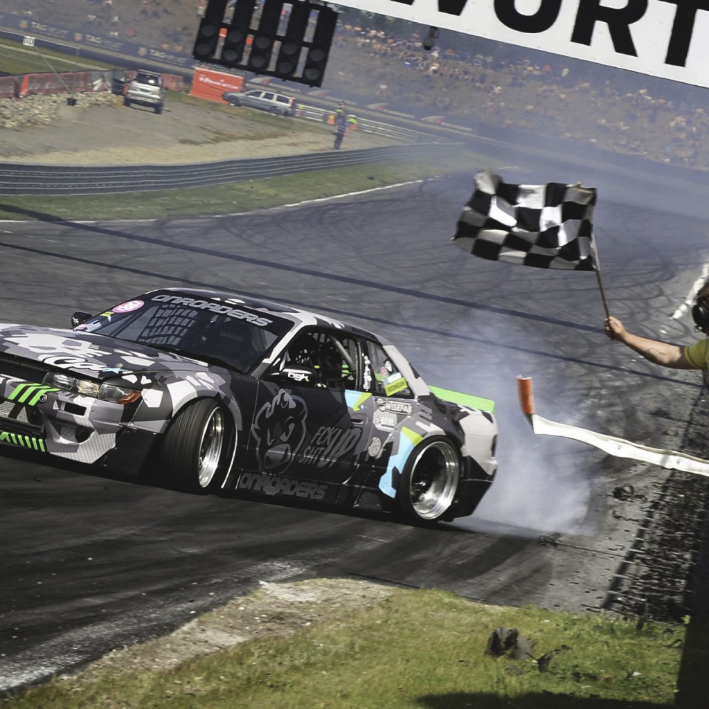 Финиш гоночного Nissan S13