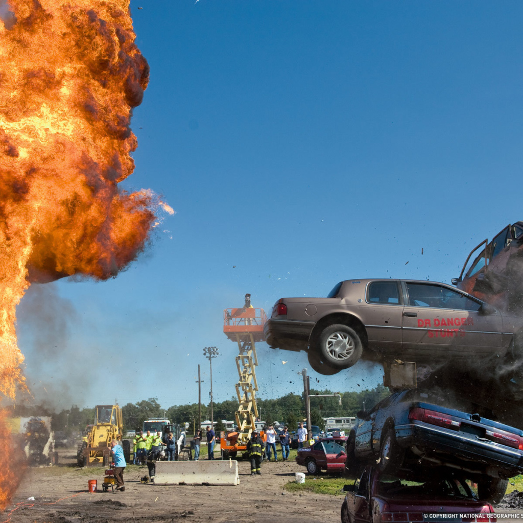 Работа каскадеров