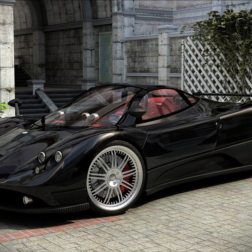 Черный спортивный Pagani