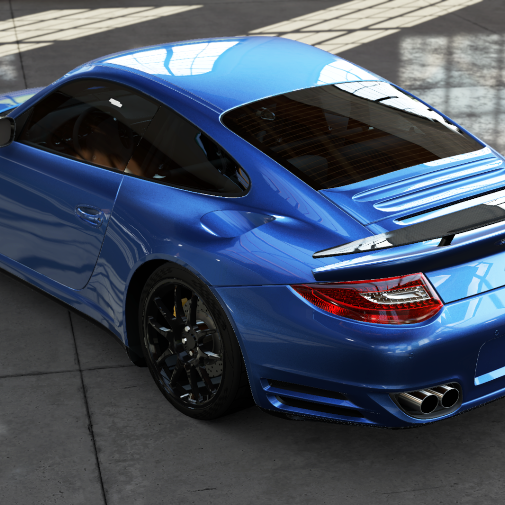 Спортивный Порше РУФ 12