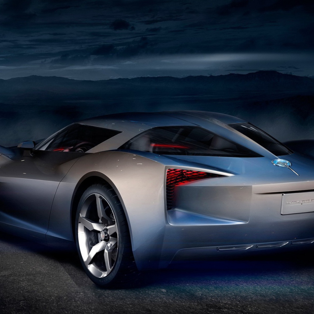 Стильный концепт кар автомобиля будущего