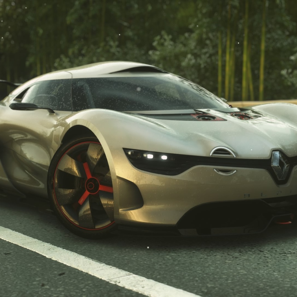 Автомобиль Renault Alpine в игре