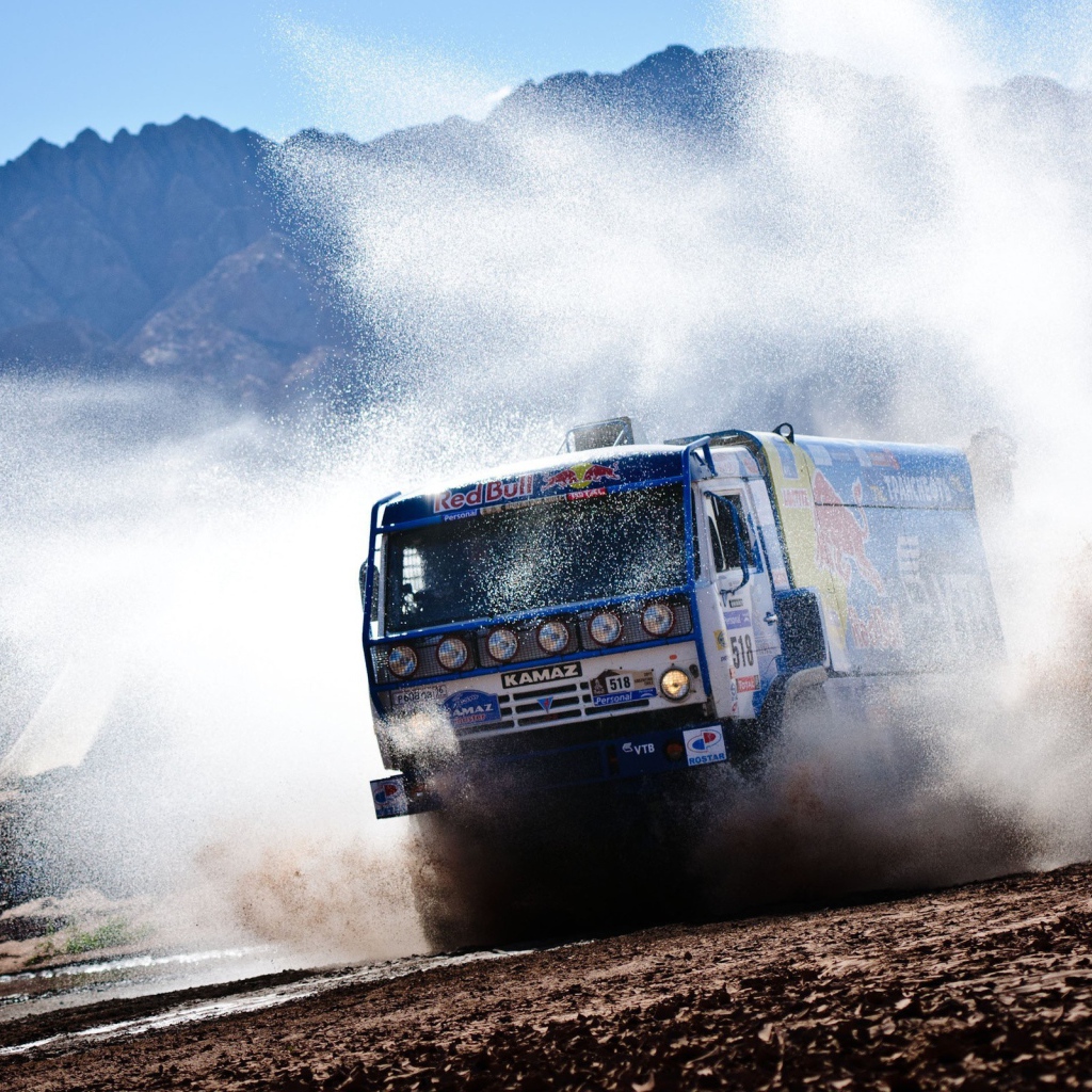Камаз во время Rally Truck