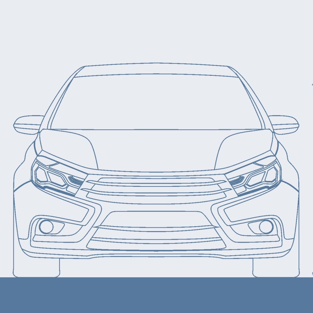 Изображение Лады Веста и девушки