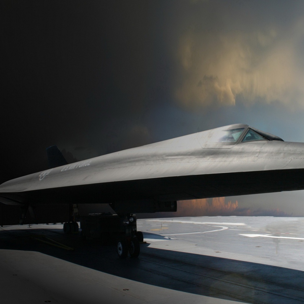 Фантастический самолет SR-71 Blackbird