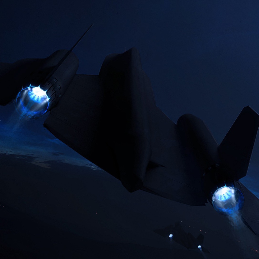 Самолет невидимка Lockheed SR-71 Blackbird